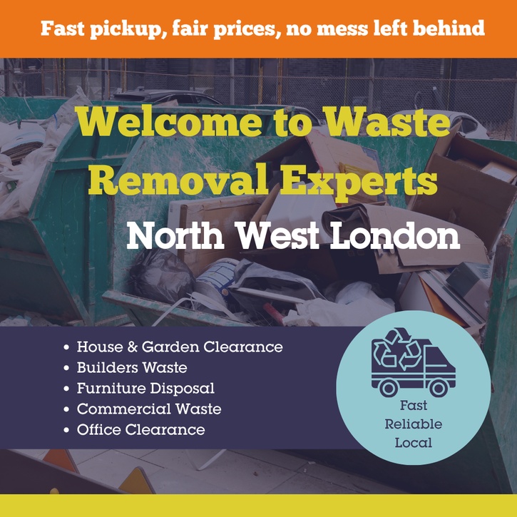 Waste collection for homes and businesses in North West London