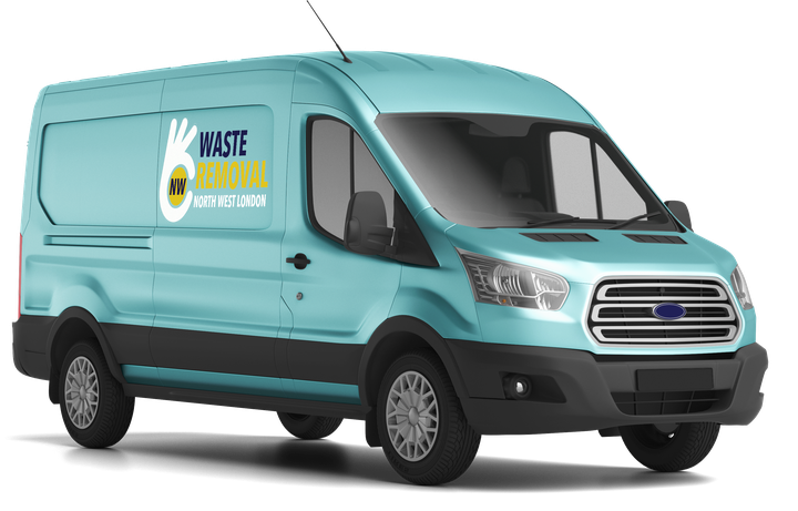 Van used for rubbish collections across North West London
